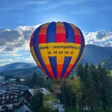 alpes montgolfière