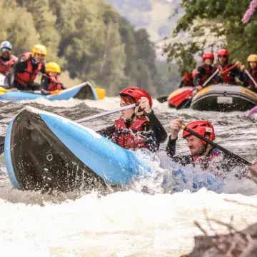 Navigation Aventures Passy - Adventures Payraud Session Raft - River Explorer Original ©